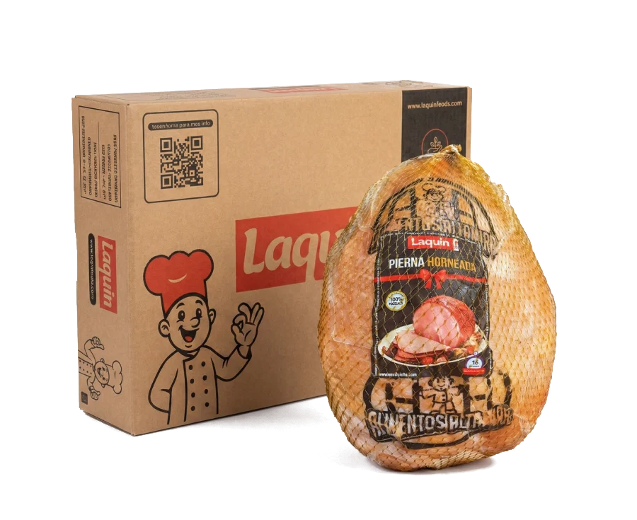 Pierna ahumada Laquin Foods, pieza completamente cocida Pierna ahumada Laquin Foods, pieza completamente cocida